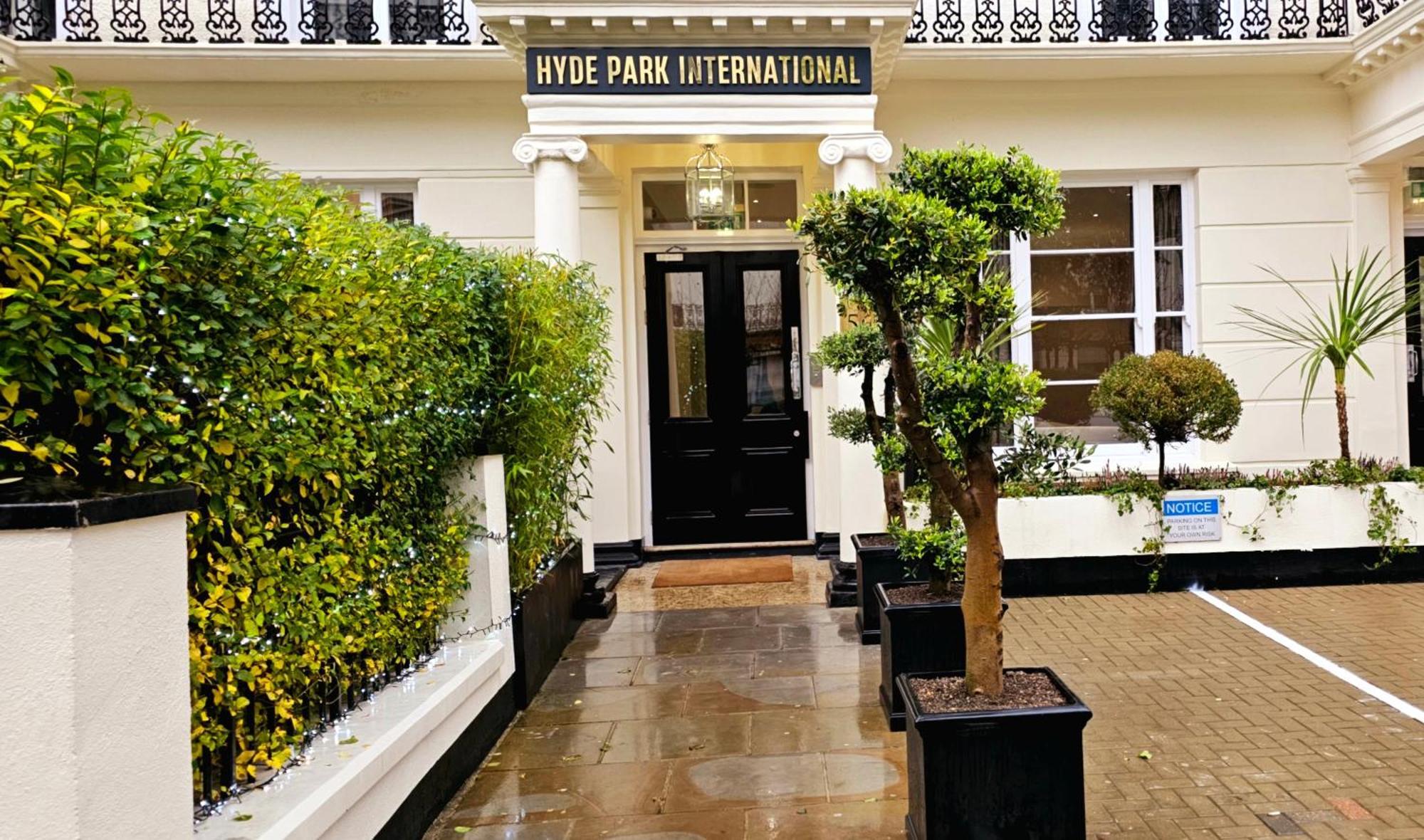 Hyde Park International Hotel Londen Buitenkant foto